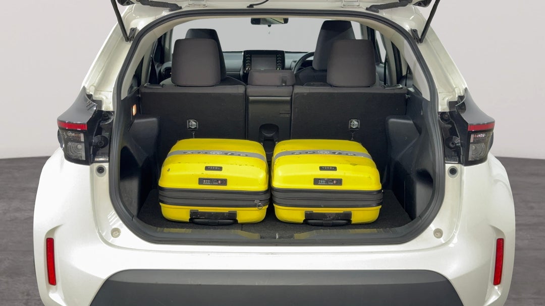 Boot Inside View with Luggage