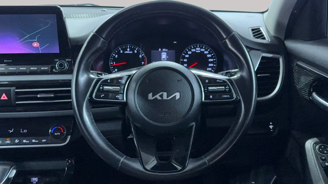 2021 Kia Seltos Sport+ (fwd), Automatic, 112619 km, Steering Wheel Close-up