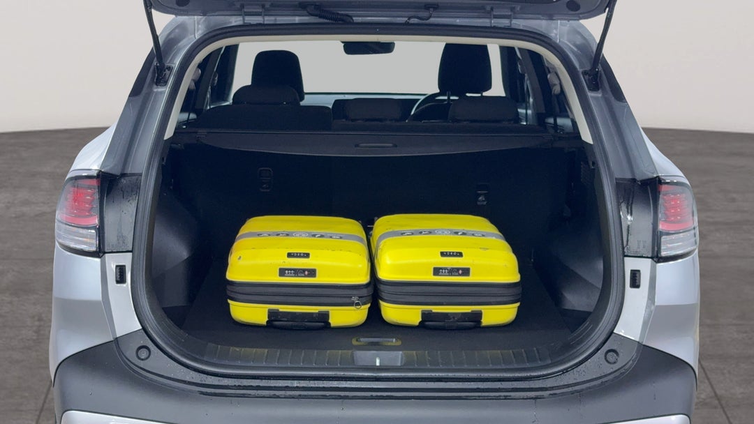 Boot Inside View with Luggage