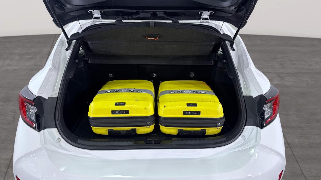 2024 Toyota Corolla Ascent Sport + Conv Pk Hybrid, Automatic, 25291 km, Boot Inside View with Luggage