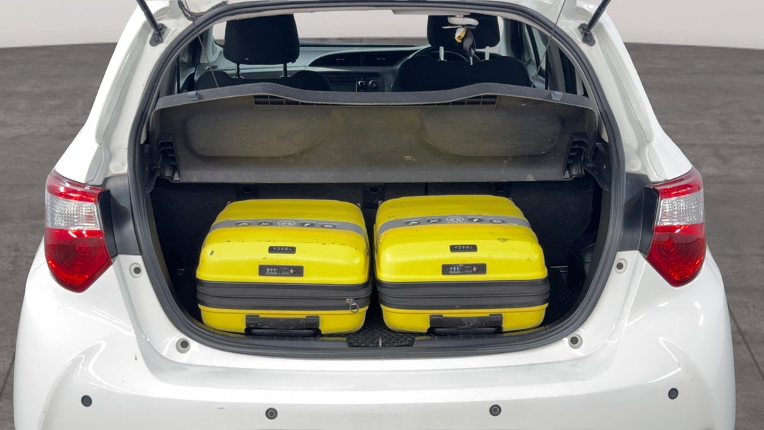 Boot Inside View with Luggage