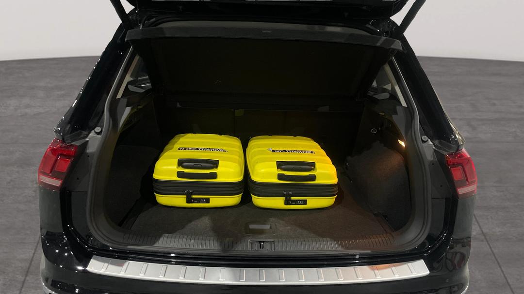 2021 Volkswagen Tiguan 132tsi Life, Automatic, 61764 km, Boot Inside View with Luggage