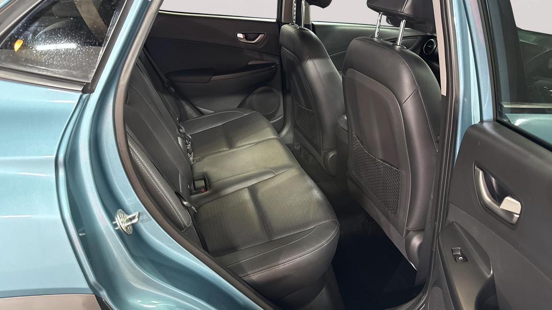 2019 Hyundai Kona Elite (FWD), Automatic, 117132 km, Right Side Rear Door Cabin View