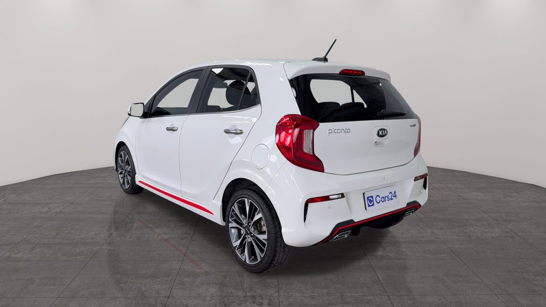 2021 Kia Picanto Gt-line (pe), Automatic, 26746 km, Left Back Diagonal (45- Degree) View