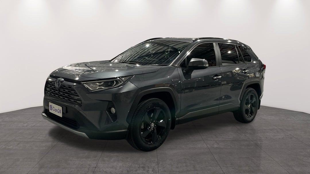 2021 Toyota RAV4 Cruiser (AWD) Hybrid, Automatic, 49840 km, Left Front Diagonal (45- Degree) View