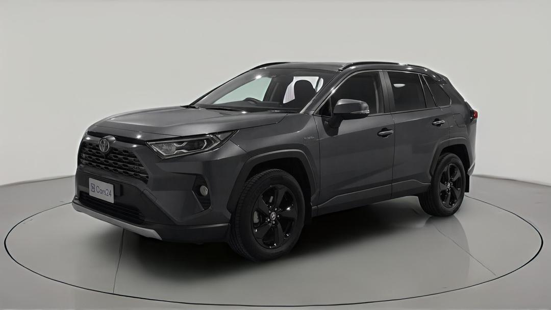 2021 Toyota RAV4 Cruiser (AWD) Hybrid, Automatic, 49840 km, Left Front Diagonal (45- Degree) View