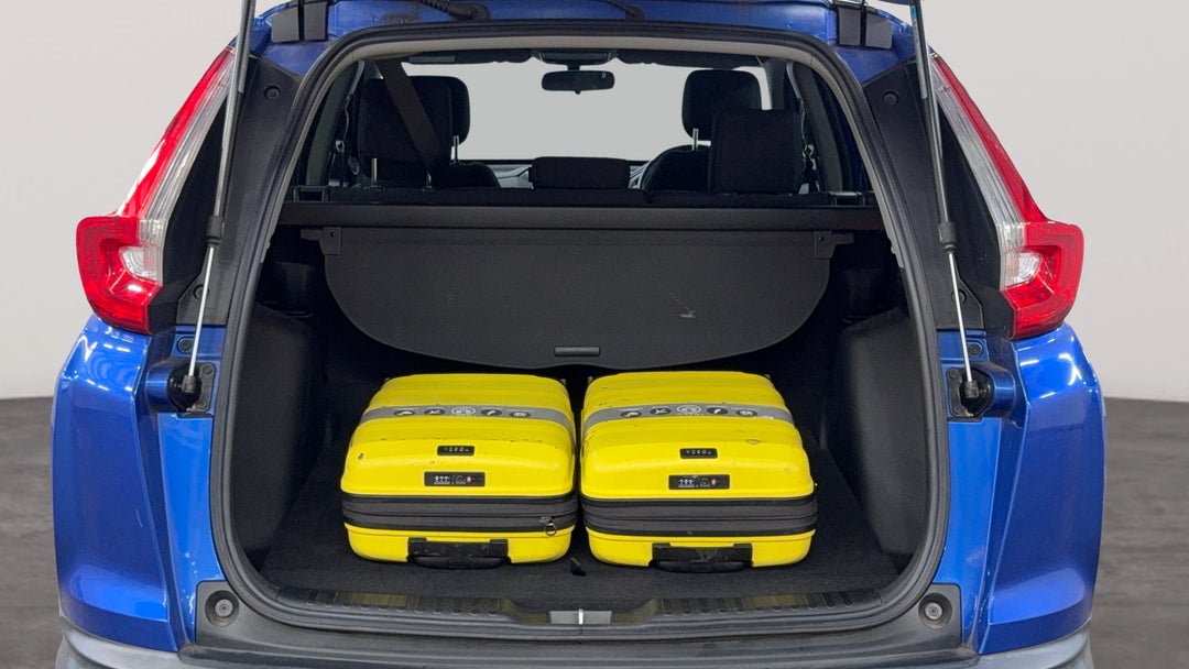 Boot Inside View with Luggage