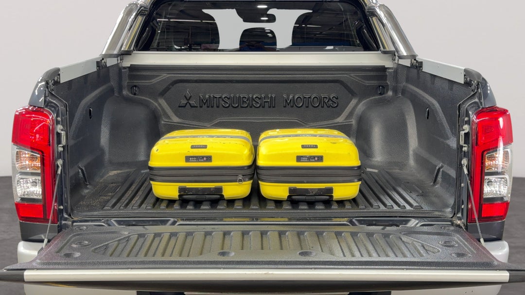 Boot Inside View with Luggage