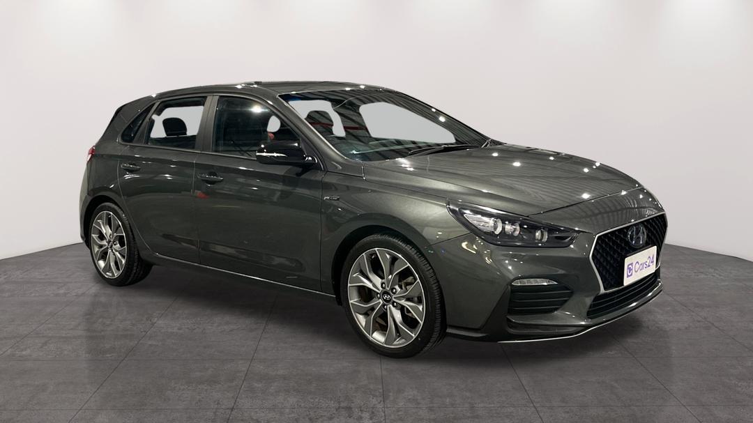 2020 Hyundai i30 N Line, Manual, 39033 km, Right Front Diagonal (45- Degree) View