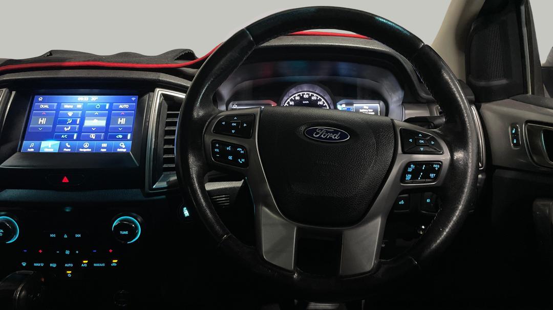 2018 Ford Ranger Xlt 2.0 (4x4), Automatic, 93345 km, Steering Wheel Close-up