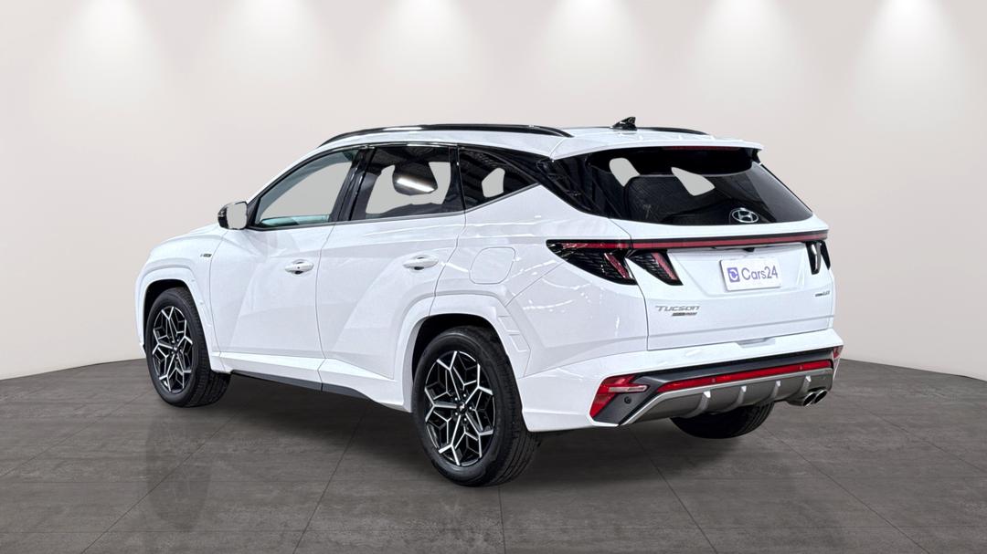 2023 Hyundai Tucson Highlander N Line (AWD), Automatic, 25244 km, Left Back Diagonal (45- Degree) View