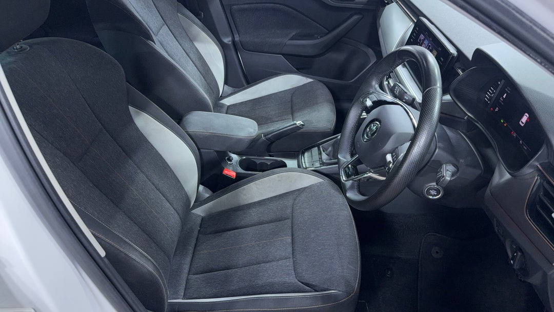 Right Side Front Door Cabin View