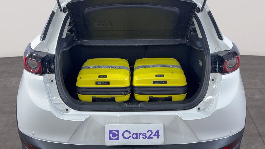 2023 Mazda CX-3 G20 Evolve, Automatic, 5958 km, Boot Inside View with Luggage