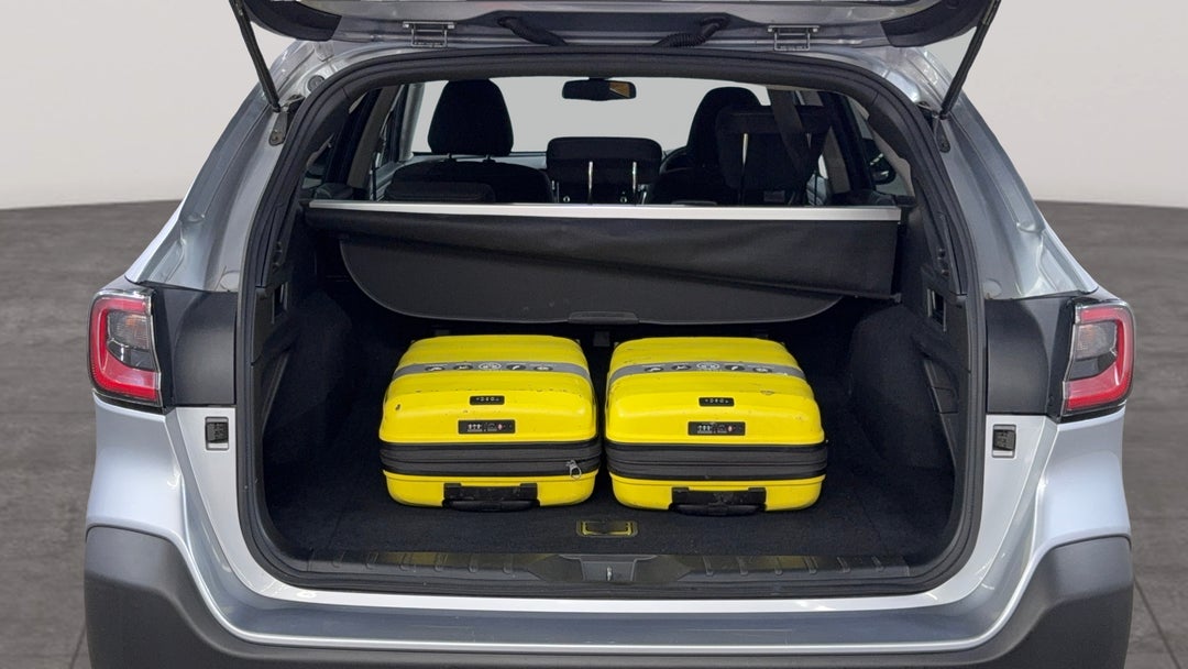 Boot Inside View with Luggage
