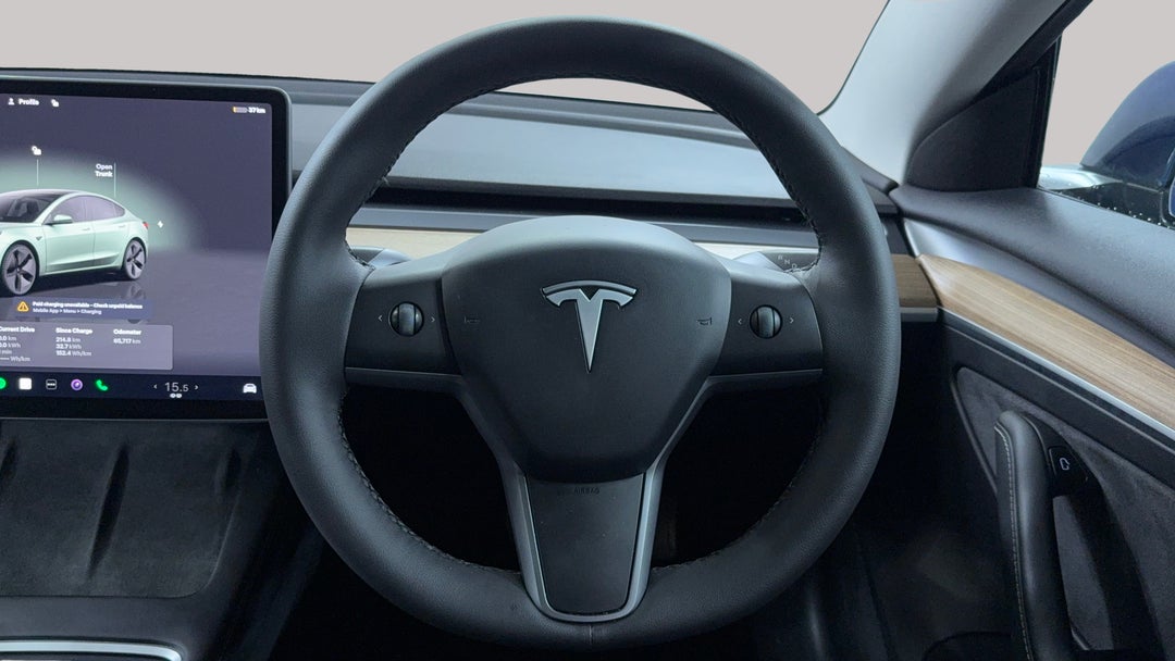 2022 Tesla Model 3 Rear-wheel Drive, Automatic, 65717 km, Steering Wheel Close-up