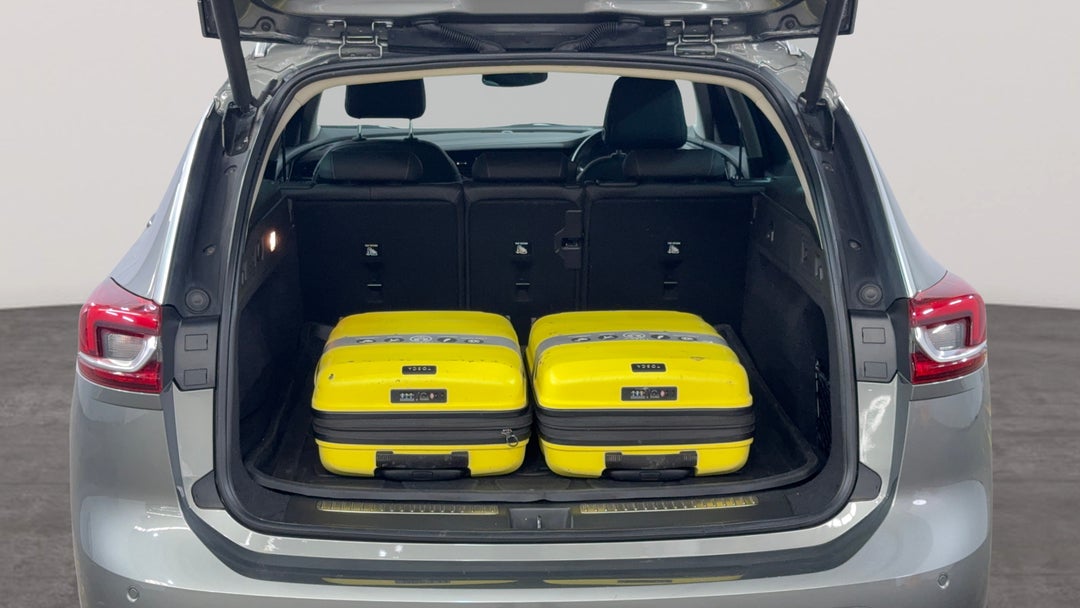 Boot Inside View with Luggage