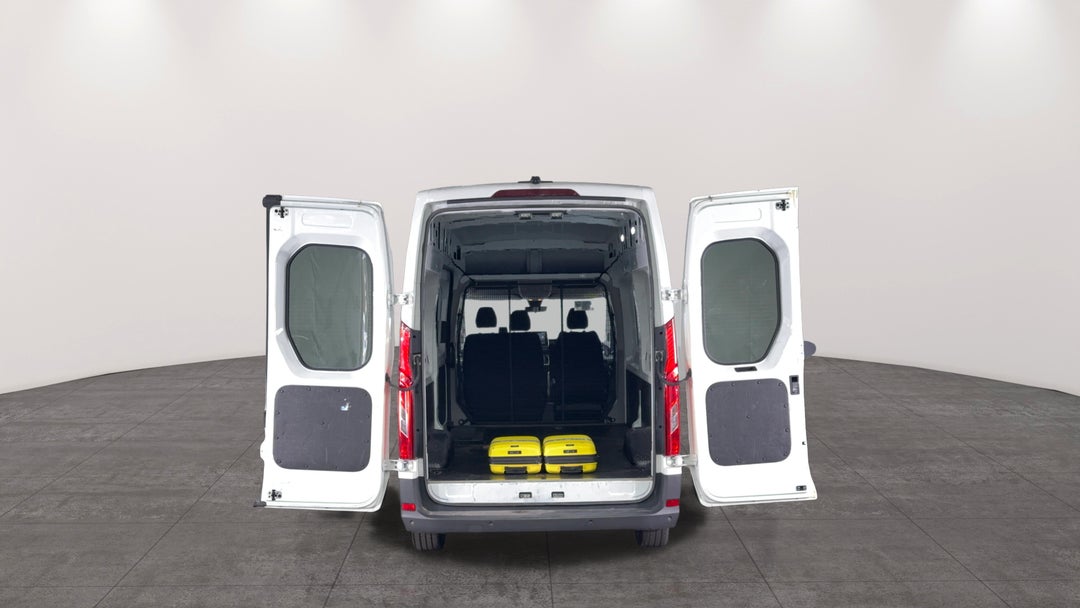 Boot Inside View with Luggage