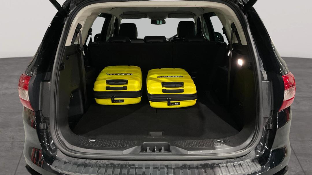 2022 Ford Everest Sport (4WD), Automatic, 60239 km, Boot Inside View with Luggage