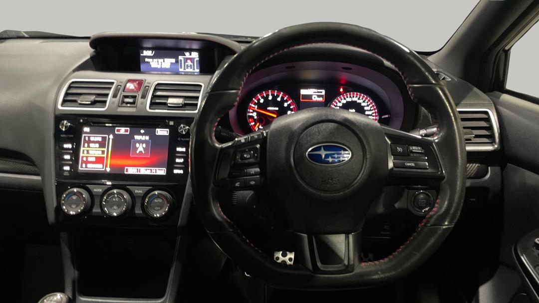 2017 Subaru WRX Premium (AWD), Manual, 99794 km, Steering Wheel Close-up