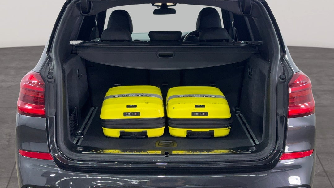 Boot Inside View with Luggage