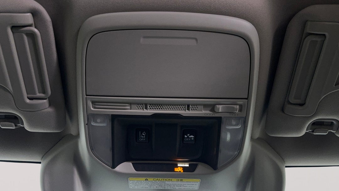 On-Roof Controls/Sunglass holder