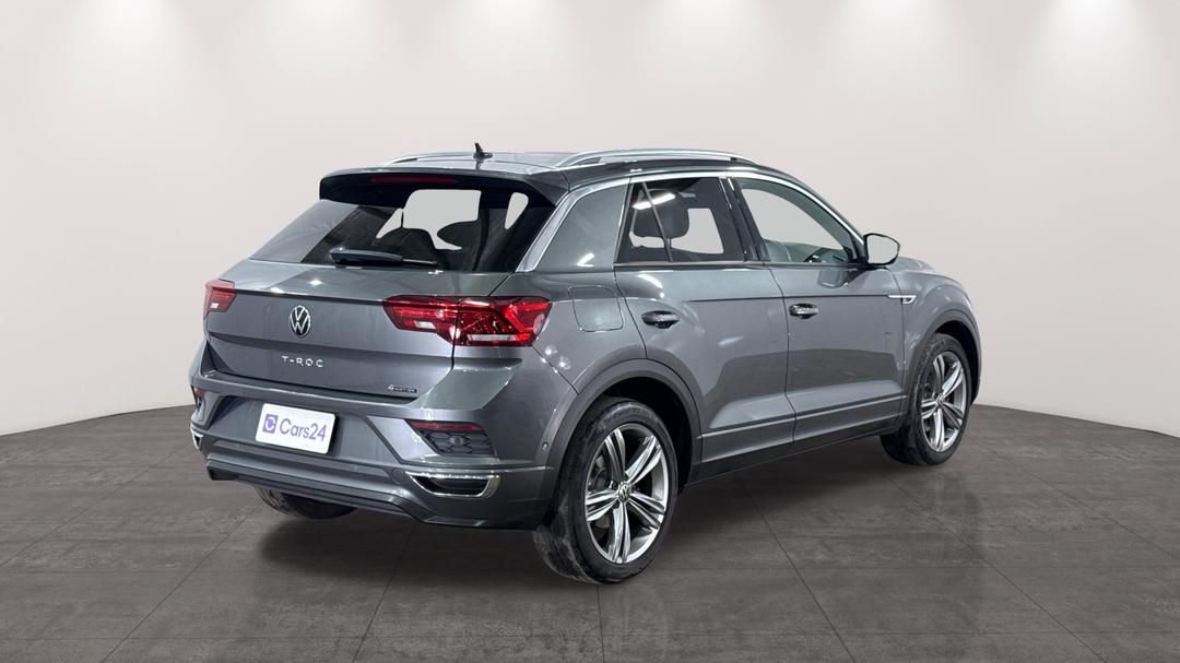 2021 Volkswagen T-roc 140tsi Sport, Automatic, 118322 km, Right Back Diagonal (45- Degree) View