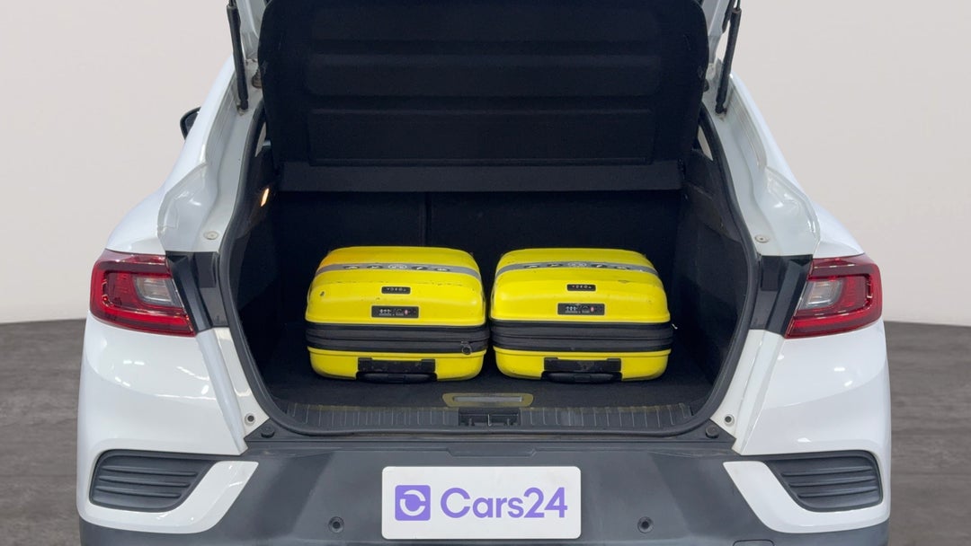 Boot Inside View with Luggage