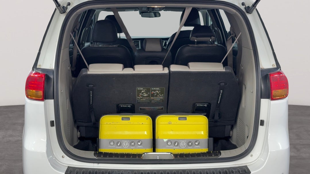 Boot Inside View with Luggage