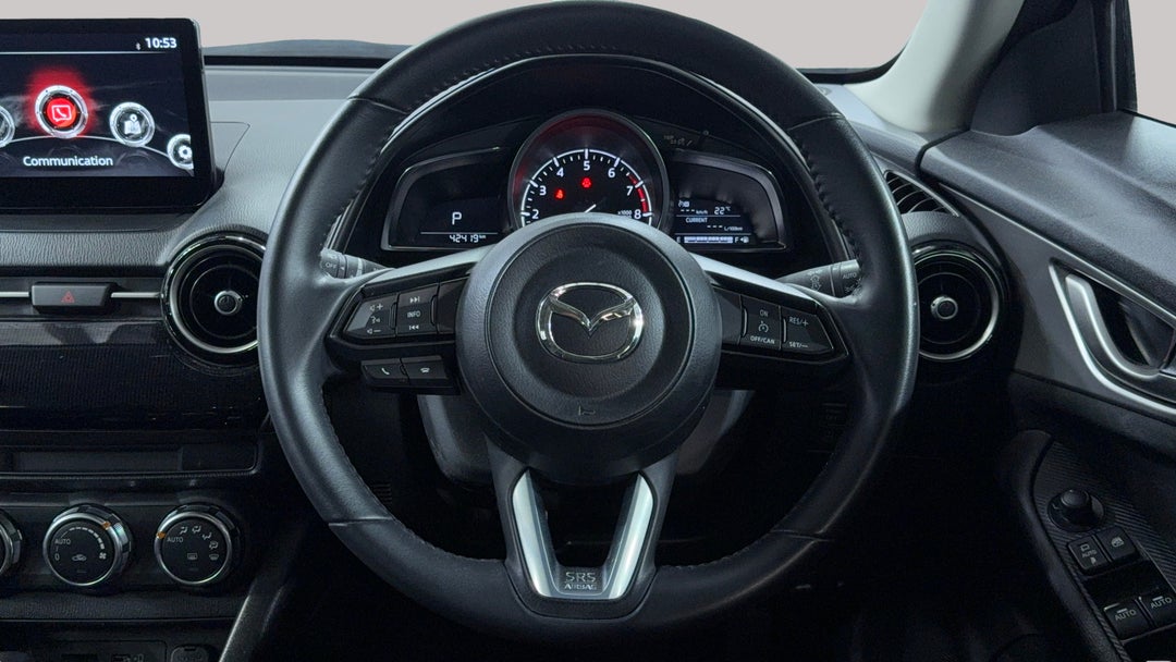 2023 Mazda CX-3 G20 Pure, Automatic, 42419 km, Steering Wheel Close-up