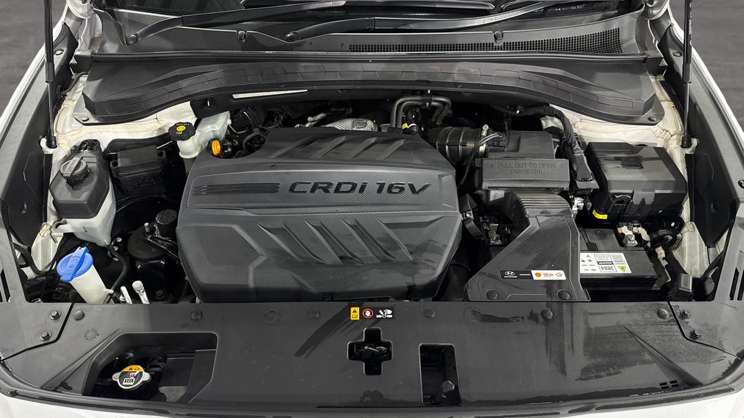 2019 Hyundai Santa Fe Highlander Crdi Blk-bge (AWD), Automatic, 88159 km, Open Bonnet (Engine)
