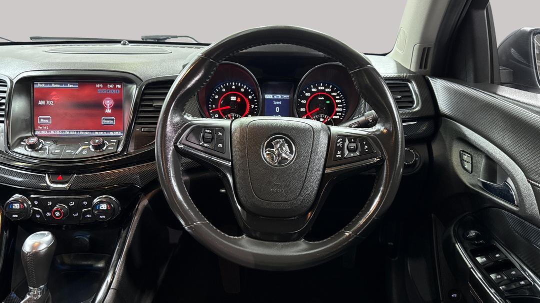 2016 Holden Commodore Sv6 Black Edition, Automatic, 160878 km, Steering Wheel Close-up