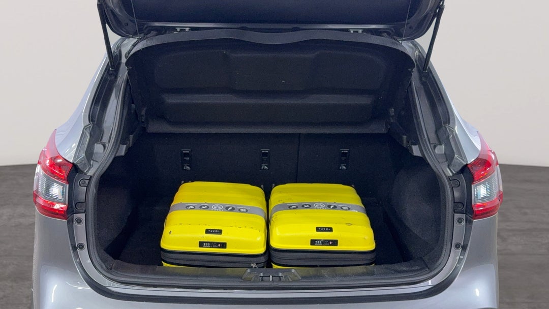 Boot Inside View with Luggage