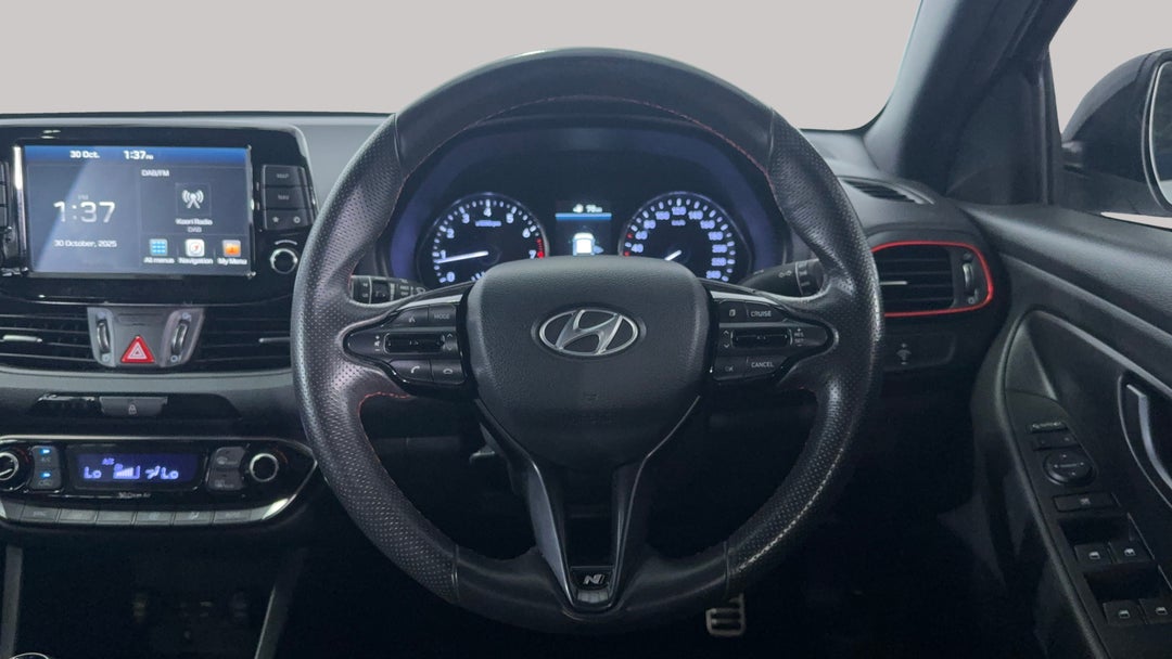 Steering Wheel Close-up