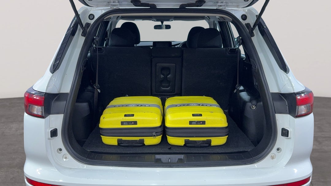 Boot Inside View with Luggage