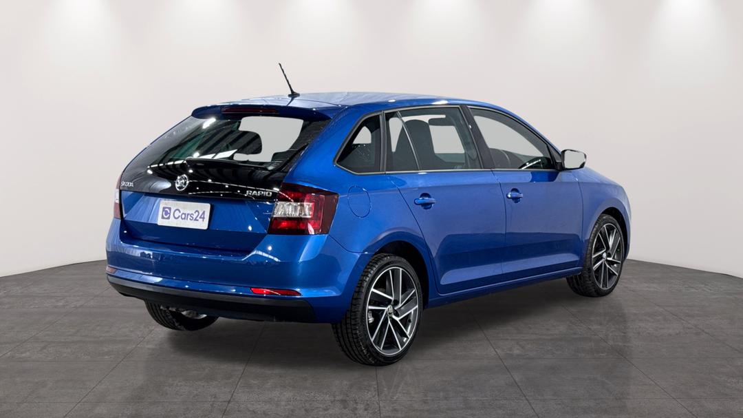 2018 SKODA Rapid Spaceback 92 Tsi, Automatic, 52040 km, Right Back Diagonal (45- Degree) View