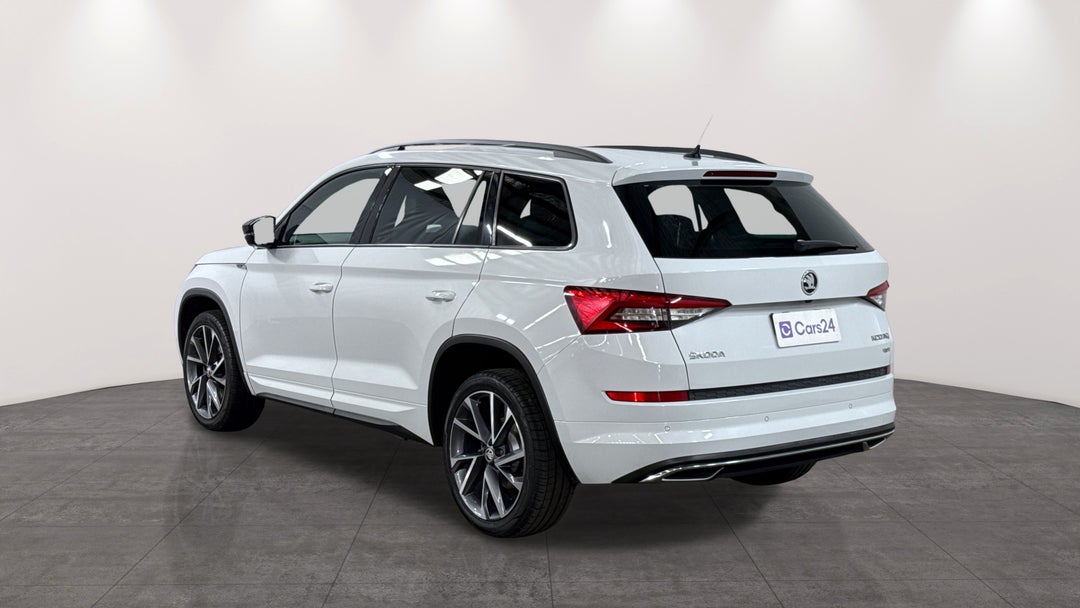2019 SKODA Kodiaq 132 Tsi Sportline (4x4), Automatic, 99024 km, Left Back Diagonal (45- Degree) View
