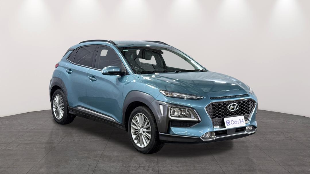 2019 Hyundai Kona Elite (FWD), Automatic, 117132 km, Right Front Diagonal (45- Degree) View