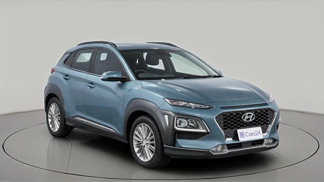 2019 Hyundai Kona Elite (FWD), Automatic, 117132 km, Right Front Diagonal (45- Degree) View