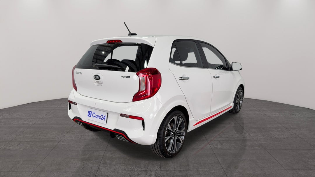 2021 Kia Picanto Gt-line (pe), Automatic, 26746 km, Right Back Diagonal (45- Degree) View