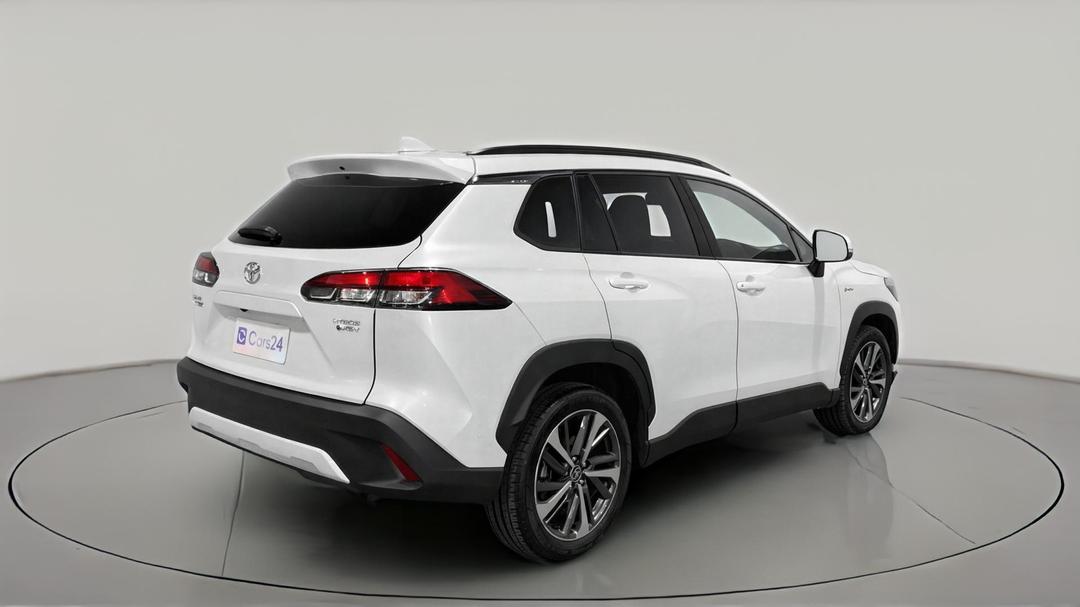 2024 Toyota Corolla Cross Atmos 2WD Hybrid, Automatic, 16977 km, Right Back Diagonal (45- Degree) View