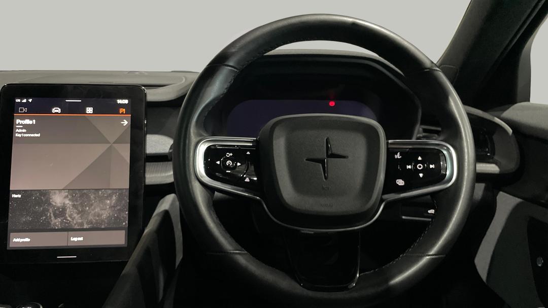 2022 Polestar 2 Long Range Dual Motor 78kwh, Automatic, 56194 km, Steering Wheel Close-up