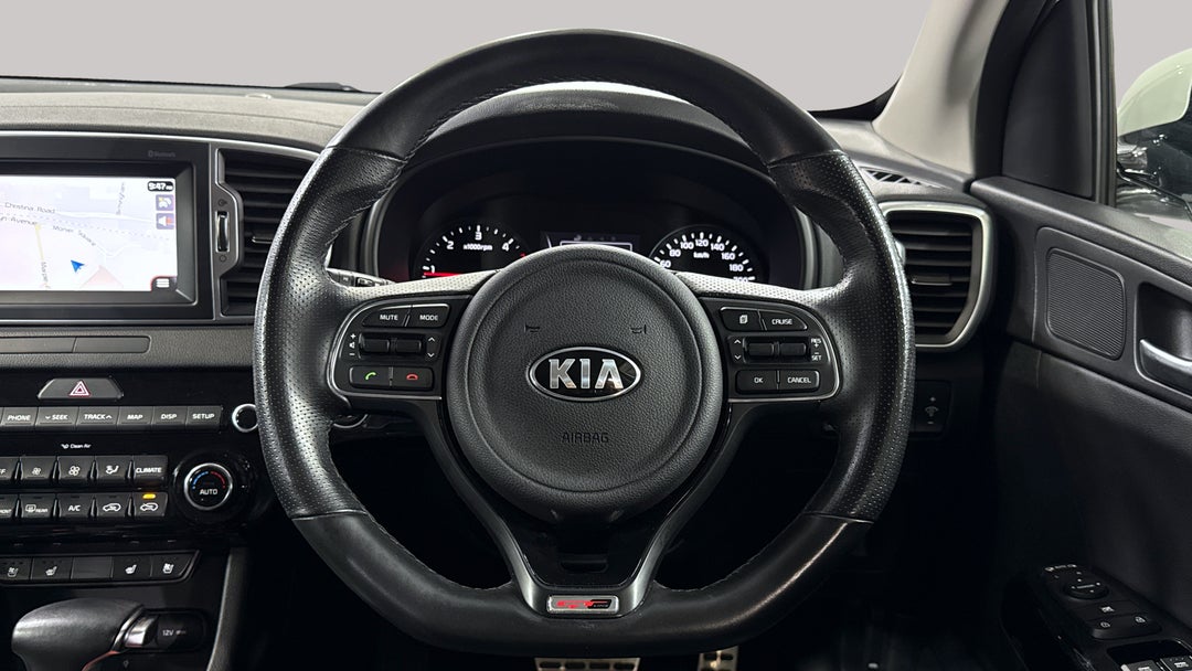 2018 Kia Sportage Gt-line (AWD), Automatic, 53955 km, Steering Wheel Close-up