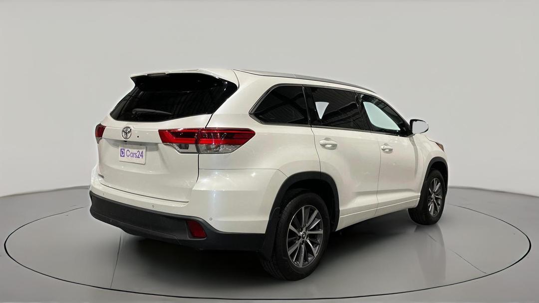 2019 Toyota Kluger Gxl (4x2), Automatic, 116151 km, Right Back Diagonal (45- Degree) View