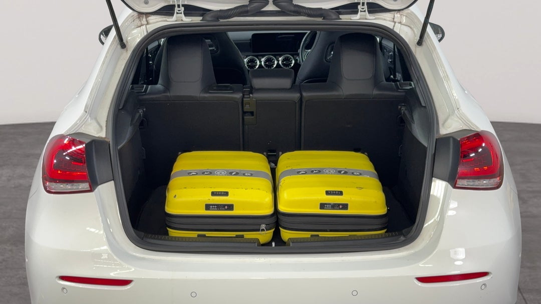 Boot Inside View with Luggage