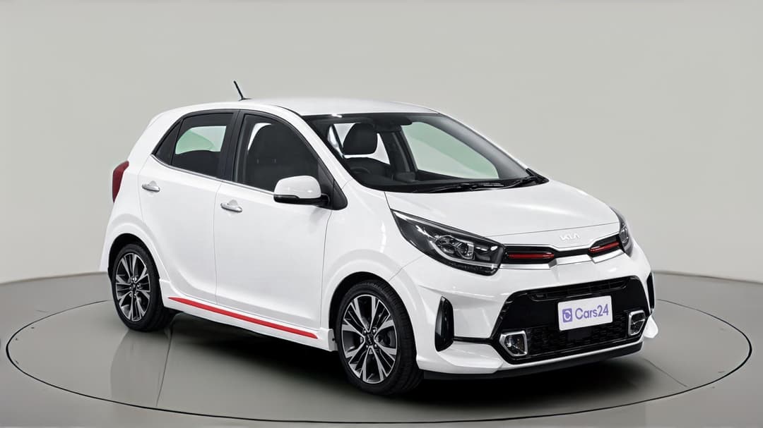 2023 Kia Picanto Gt-line (pe), Automatic, 25295 km, Right Front Diagonal (45- Degree) View