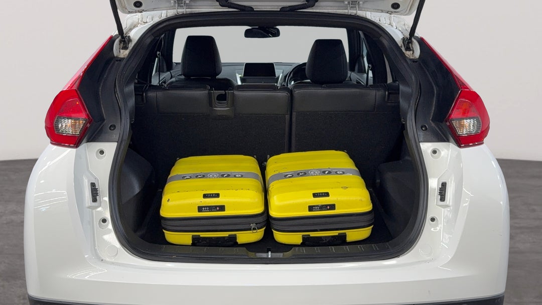 Boot Inside View with Luggage