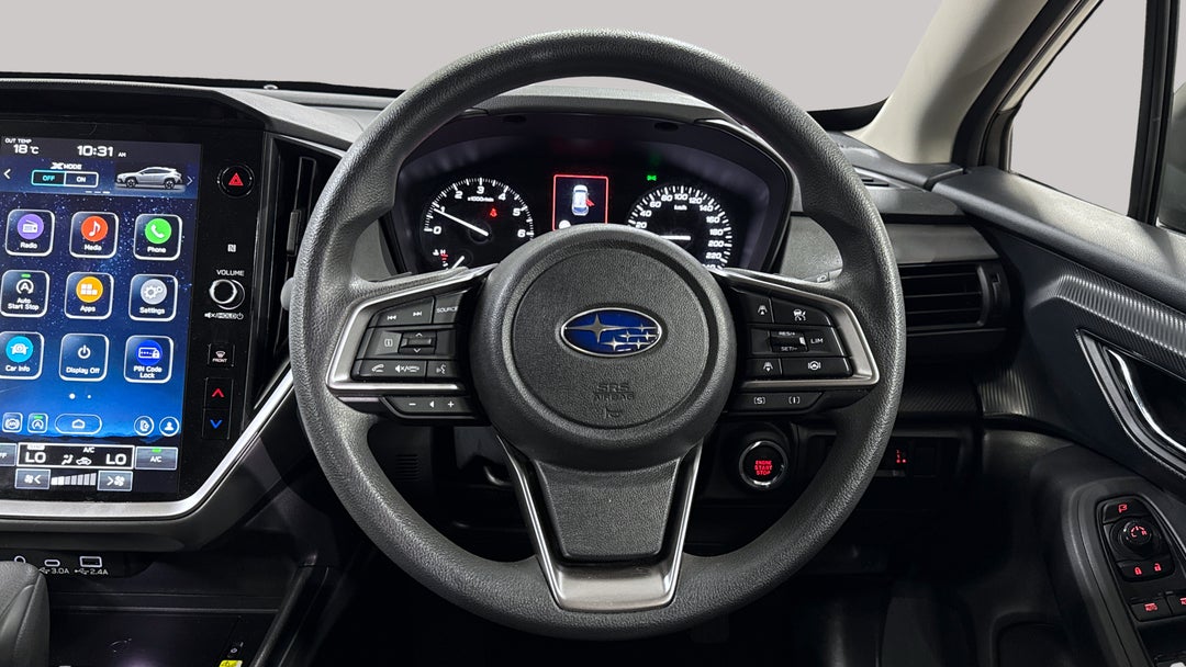 2024 Subaru Crosstrek AWD 2.0l, Automatic, 24249 km, Steering Wheel Close-up