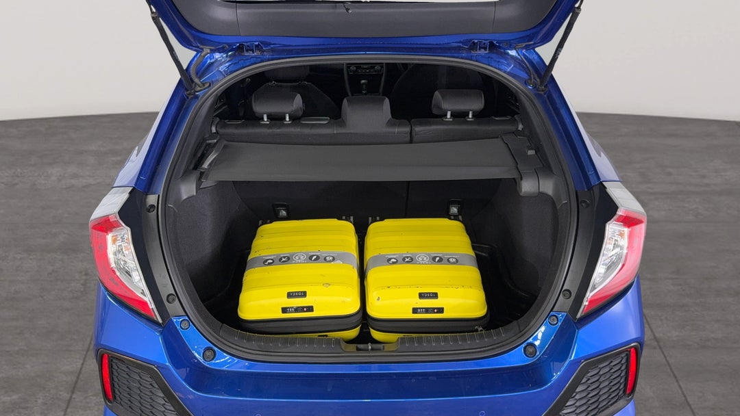 Boot Inside View with Luggage