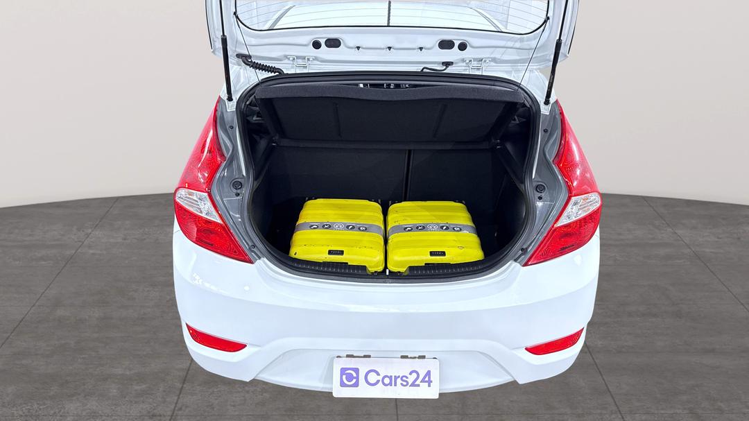 2016 Hyundai Accent Active, Automatic, 78551 km, Boot Inside View with Luggage