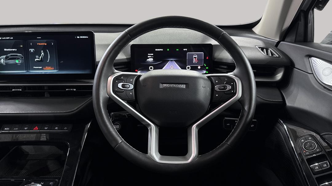 2022 GWM Haval H6 Ultra Hybrid, Automatic, 20377 km, Steering Wheel Close-up